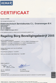 Gecertificeerde beveiliging in Delft en omgeving 